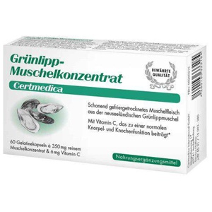 GRÜNLIPPMUSCHEL KONZENTRAT Kapseln Produktbild