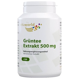 GRÜNTEE EXTRAKT 500 mg Kapseln Produktbild