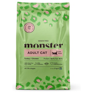 Grain Free Adult Chicken & Turkey Kattfoder - 6 kg produkt bild