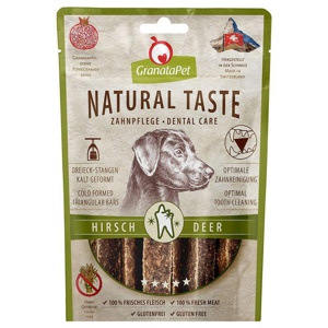 Granatapet Natural Taste Dentrix Hirsch Produktbild