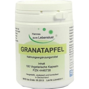 GRANATAPFEL KONZENTRAT 40% Vegi Kapseln Produktbild