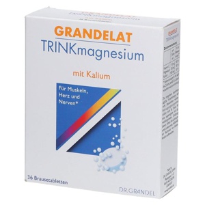 Grandelat Trinkmagnesium Brausetabletten, 3X12 St Brausetabletten Produktbild