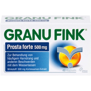 GRANU FINK Prosta forte 500 mg Hartkapseln Produktbild