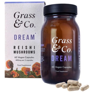 Grass & Co. DREAM Reishi Mushrooms with Magnesium + Sage 60 Vegan Capsules product image