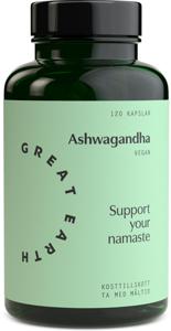 Great Earth Ashwagandha 120 kapslar produkt bild