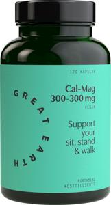 Great Earth Cal-Mag 300-300 mg 120 kapslar produkt bild