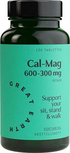 Great Earth Cal-Mag 600-300 mg, 120 st produkt bild