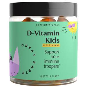 Great Earth D-Vitamin Kids 60 tugg produkt bild