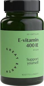 Great Earth E-Vitamin 60 kapslar produkt bild