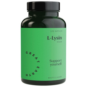 Great Earth L-Lysin 500 mg 120 kap produktbilde