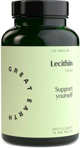 Great Earth Lecithin 120 kapslar produkt bild