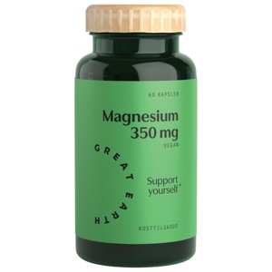 Great Earth Magnesium 350 mg kapsler, 60 stk. produktbilde