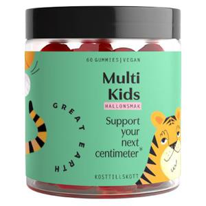 Multi Kids Hallon 60 Gummies produkt bild
