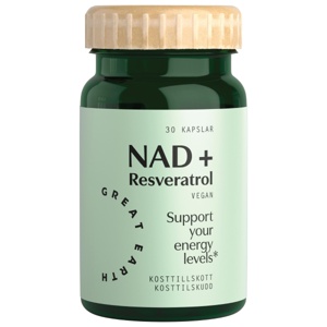 Great Earth NAD+ Resveratrol 30 stk produktbilde