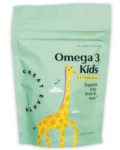 Great Earth Omega 3 Kids-refill 60 pcs produkt bild