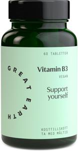 Great Earth Vitamin B3 60 pcs produkt bild