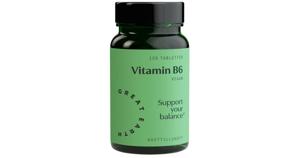 Great Earth Vitamin B6 120 tabletter produkt bild