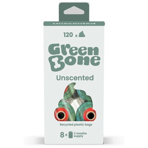 Green Bone Unscented Hundbajspåsar produkt bild