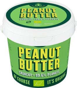 Green Choice Jordnötssmör Crunchy Hink 1 kg produkt bild