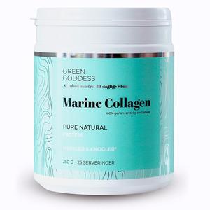 Green Goddess Collagen Natural - 250 g produktbillede