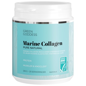 Green Goddess Pure Natural Marine Collagen 250 g produktbillede