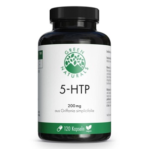 Green Naturals 5 5-HTP 200 mg Kaseln vegan aus Griffonia Produktbild