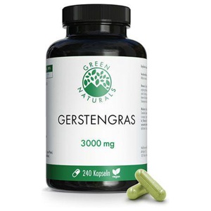 GREEN NATURALS GERSTENGRAS 240 St Kapseln Produktbild