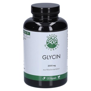 GREEN NATURALS GLYCIN 2000 mg 120 St Kapseln Produktbild
