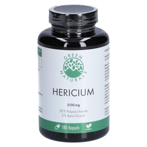 GREEN NATURALS HERICIUM 180 St Kapseln Produktbild