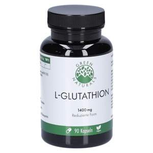 GREEN NATURALS L-GLUTATHION 1400 mg 90 St Kapseln Produktbild