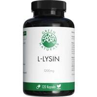 GREEN NATURALS L-Lysin 1200mg hochdosiert veg.Kps. Produktbild