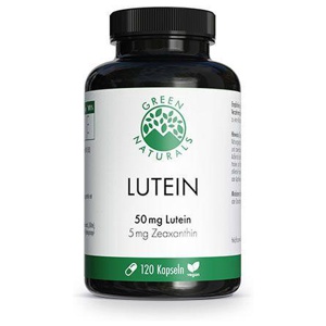 GREEN NATURALS Lutein 50mg+5mg Zeaxanthin veg.Kps. Produktbild