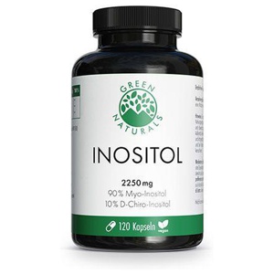 GREEN NATURALS Myo-Inositol 2025mg & D-Chiro 225mg Produktbild