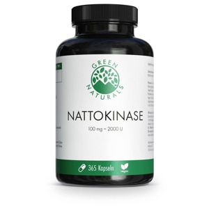 GREEN NATURALS NATTOKINASE 100 mg 365 St Kapseln Produktbild