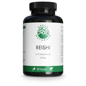 GREEN NATURALS Reishi 180 St Kapseln Produktbild