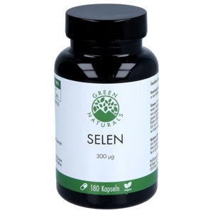 GREEN NATURALS SELEN 300 Mikrogramm 180 St Kapseln Produktbild