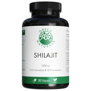 GREEN NATURALS SHILAJIT 180 St Kapseln Produktbild