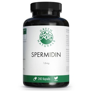 Green Naturals Spermidin 1,6 mg vegan Kapseln, 240 St Kapseln Produktbild