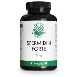 GREEN-NATURALS-Spermidin-Forte-6-mg-vegan-Kapseln Produktbild