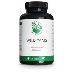 GREEN NATURALS WILD YAMS 180 St Kapseln Produktbild