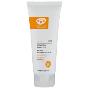 Green People Scent Free Sun Lotion SPF 30 100 ml, Mini produktbillede