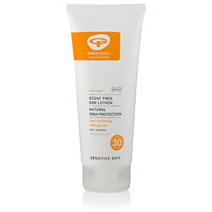 Green People Scent Free Sun Lotion SPF 30 200 ml produktbillede