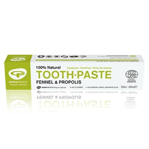 Green People Tandpasta Fennel & Propolis 50 ml produktbillede
