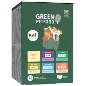 Green Petfood Adult Paté 6 x 85 g Produktbild