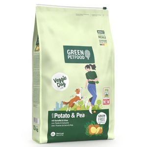 Trockenfutter Hund mit Kartoffel & Erbse, veggie, 10 kg Produktbild