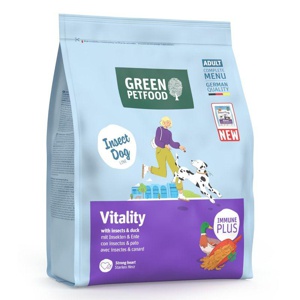 Green Petfood Vitality mit Insekten & Ente Produktbild