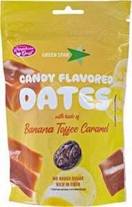 Green Star Dates Banana Toffee 90 g produkt bild