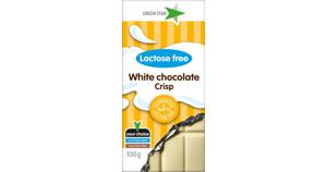 Green Star Vit Choklad Chokladcrisp Laktosfri 100 g produkt bild