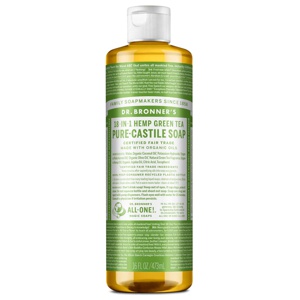 Green Tea Liquid Soap - 473ML - Dr. Bronner's produktbillede