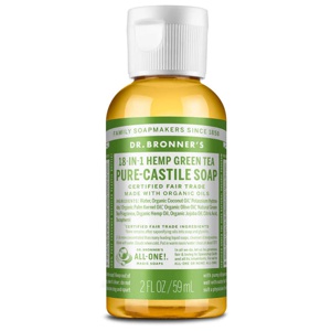 Green Tea Liquid Soap - 59ML - Dr. Bronner's produktbillede